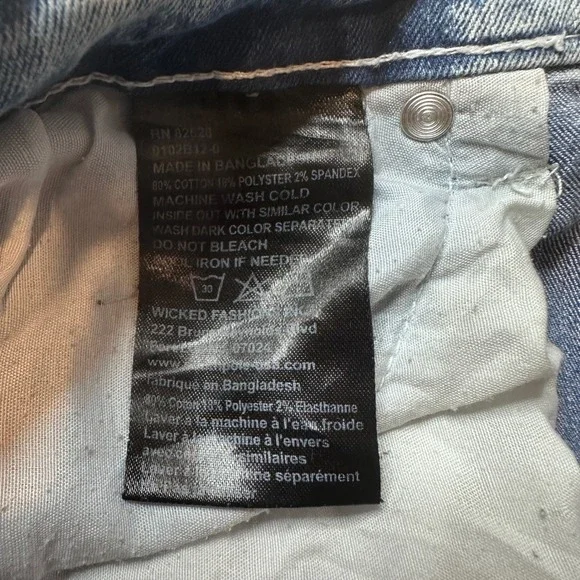 Southpole Jeans Mens 36x32 Light Blue Flex Movement Acid Wash Straight Leg Denim - Picture 4 of 10